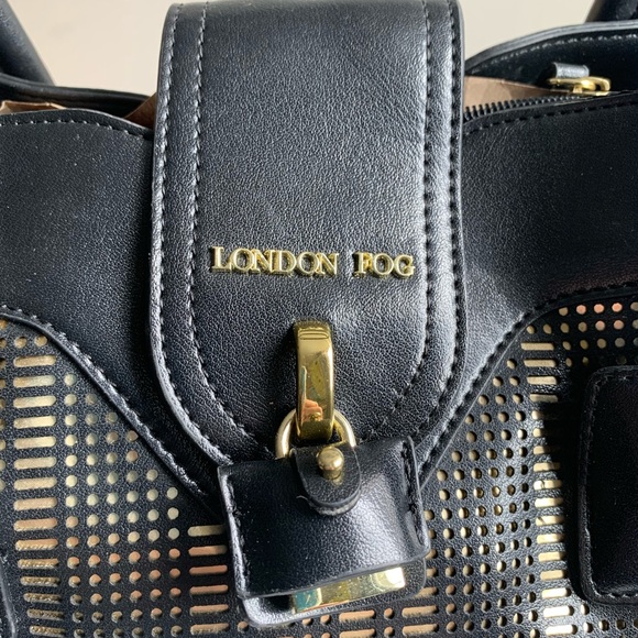 Black London Fog Shoulder Bag - Picture 4 of 9